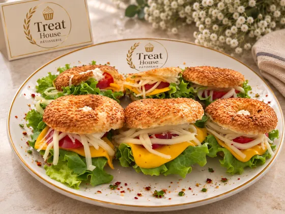 Dolgulu Simit (Üç Peynirli)