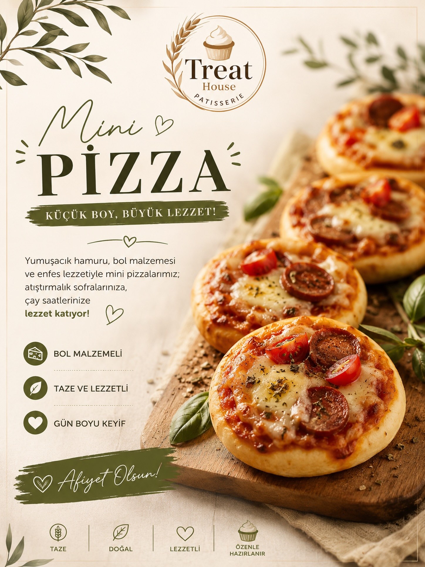 Mini Pizza — Treat House
